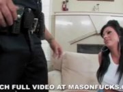 Preview 4 of Pornstar Mason Moore gets arrested and fucked by a cop
