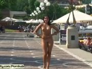 Preview 3 of Spectacular Public Nudity Babes Part1