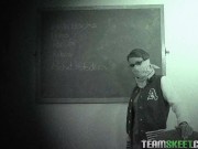 Preview 3 of InnocentHigh Smalltits brunette teen Presley Hart fucks teachers