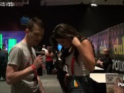 Preview 2 of PornhubTV with Allie Haze at eXXXotica 2013