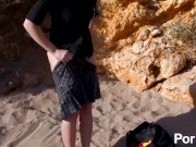 Preview 3 of French girl gets picked up on beach and fucked hard