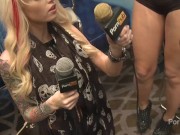 Preview 1 of PornhubTV Rikki Six Interview at 2014 AVN Awards