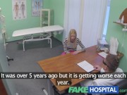 Preview 1 of FakeHospital Hot blonde gets the full doctors treatment