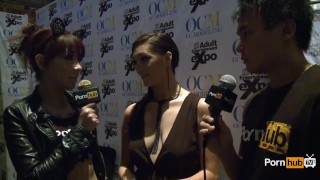 PornhubTV Holly Michaels Interview at 2014 AVN Awards