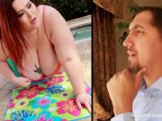 Preview 1 of SSBBW Mandy Majestic Gets Fucked Out By the Pool