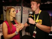 Preview 2 of PornhubTV Tanya Tate Interview at eXXXotica 2014 Atlantic City
