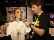 Preview 5 of PornhubTV Tanya Tate Interview at eXXXotica 2014 Atlantic City