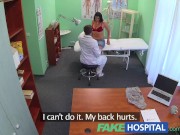 Preview 4 of FakeHospital Busty sexy milf gets fucked on the examining table after strik