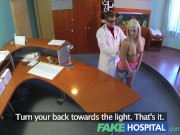 Preview 2 of FakeHospital Dirty doctor explores every inch of ravishing blondes body