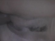 Preview 4 of sex, cum and pee in pussy, extreme closeup