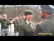 Preview 1 of Military Chick gets soldiers cum