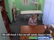 Preview 1 of FakeHospital Successful consultation as hot blonde moans her way through