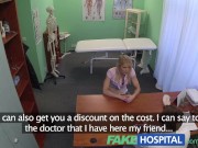 Preview 2 of FakeHospital Successful consultation as hot blonde moans her way through
