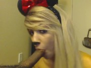 Preview 6 of Chrissy Mouse Sucking Yummy Cock! Happy Halloween :D