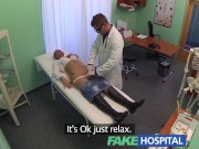 Preview 5 of FakeHospital Stunning mature blonde patient gets the good doctors cock
