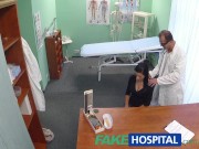Preview 2 of FakeHospital Doctor convinces patient to have office sex