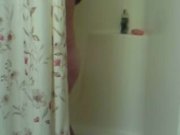 Preview 1 of STEP DAD GETS CAUGHT LOOKING AT DAUGHTER IN SHOWER