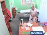 Preview 4 of FakeHospital Hot blonde loves the doctors muscles and smooth talking charm