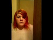 Preview 1 of fondling tits after shower