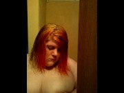 Preview 3 of fondling tits after shower