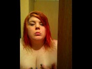 Preview 6 of fondling tits after shower