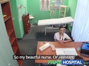Preview 2 of FakeHospital Sexy new nurse likes working for her new boss