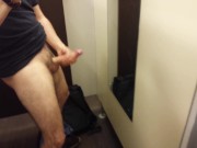 Preview 6 of Wanking in the changing room