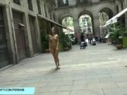 Preview 3 of Jenny´s spectacular public nudity shooting in barcelona