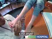 Preview 2 of FakeHospital Petite redheads sexual skills makes doctor cum twice