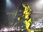 Preview 2 of real hard fucking on public stage