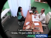 Preview 1 of FakeHospital Hot babe wants her Doctor to suck her tits