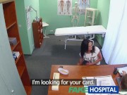 Preview 1 of FakeHospital Hot black haired mom cheats on hubby with doctor