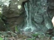 Preview 2 of WATERFALL MASTURBATION I LOVE OUTDOOR SEX