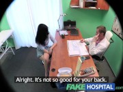 Preview 2 of FakeHospital Doctor prescribes his cock to help relieve patients pain