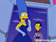 Preview 1 of Simpsons Porn - Marge and Artie afterparty