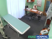 Preview 1 of FakeHospital Hot brunette nurse gives patient some sexual healing