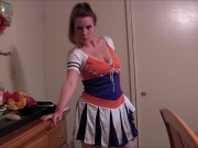 Preview 4 of Cheerleader Double Penetration Toy