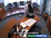 Preview 5 of FakeHospital Doctor empties his sack to ease sexy patients back pain