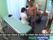 Preview 5 of FakeHospital Fit nurse sucks and fucks body builder