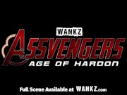Preview 4 of Assvengers Porn Parody - Episode I: Rise of the Hardon!