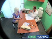 Preview 2 of FakeHospital Sexy horny blonde milf wants doctors cum inside her