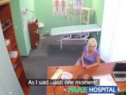 Preview 3 of FakeHospital Sexy horny blonde milf wants doctors cum inside her