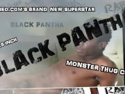 Preview 2 of BLACK PANTHA CREAMS FROST WITH HIS 12X8.5 INCH MONSTER
