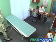 Preview 2 of FakeHospital Sexy housewife cheats on hubby with her doctor