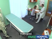 Preview 4 of FakeHospital Sexy housewife cheats on hubby with her doctor