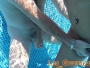 Preview 6 of Cumshot and Blowjob in the Greek Pool