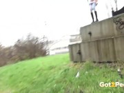 Preview 1 of Got2Pee Public Pissing Compilation 002