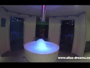 Preview 1 of Showing off my Butt, Pussy and Huge tits in a Spa Center