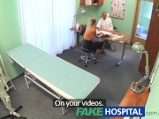 Preview 4 of FakeHospital Doctor fucks his hot blonde bosses wife