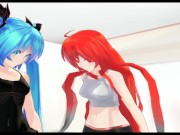Preview 5 of Giantess MMD Don't get bored, Miku
